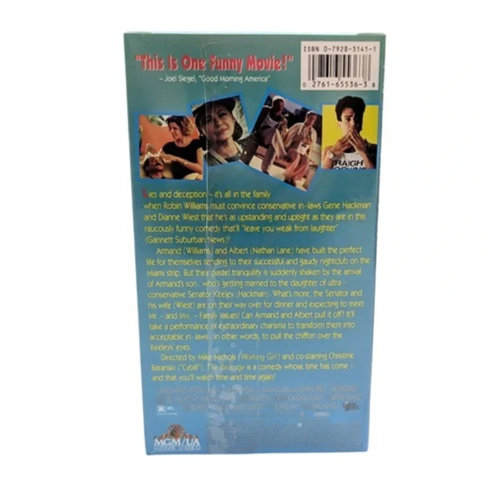 1996 MGM The Birdcage Factory Sealed VHS Movie